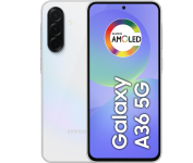 Samsung Galaxy A36 5G 256GB, 6GB RAM, Câmera 50MP, IP67, Super AMOLED 6.7″, Recursos AI, Branco na Amazon