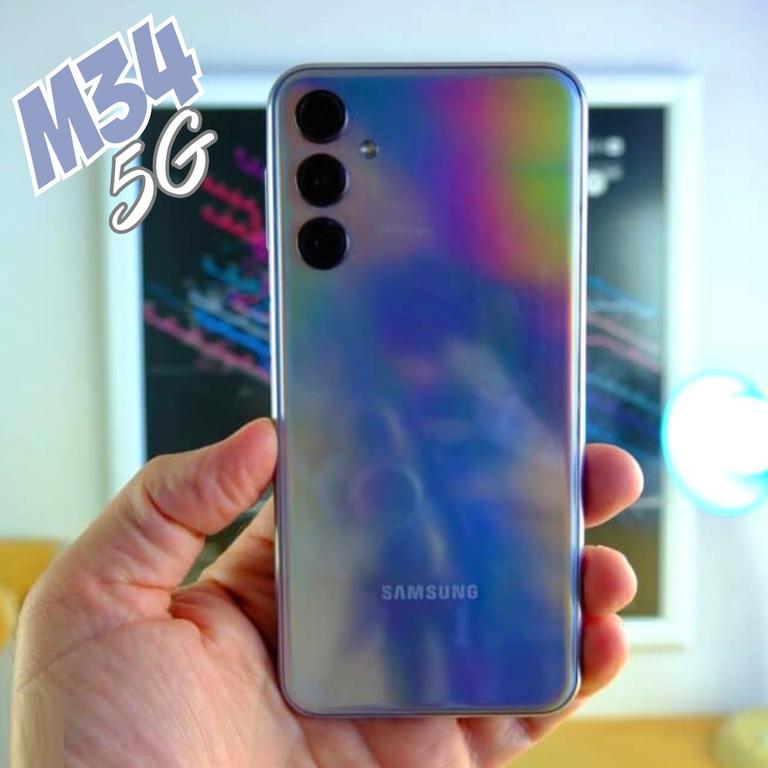 Samsung Galaxy M34 5G 128GB 6GB RAM Mega Bateria 6000mAh Câmera Tripla 50MP+8+2 OctaCore 6.5″ 120Hz na Magazine Luiza