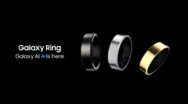 Samsung Galaxy Ring Tamanho 7, Monitor de treino, rastreador de sono, bateria de até 7 dias, Material em titânio - Titânio Preto na Amazon