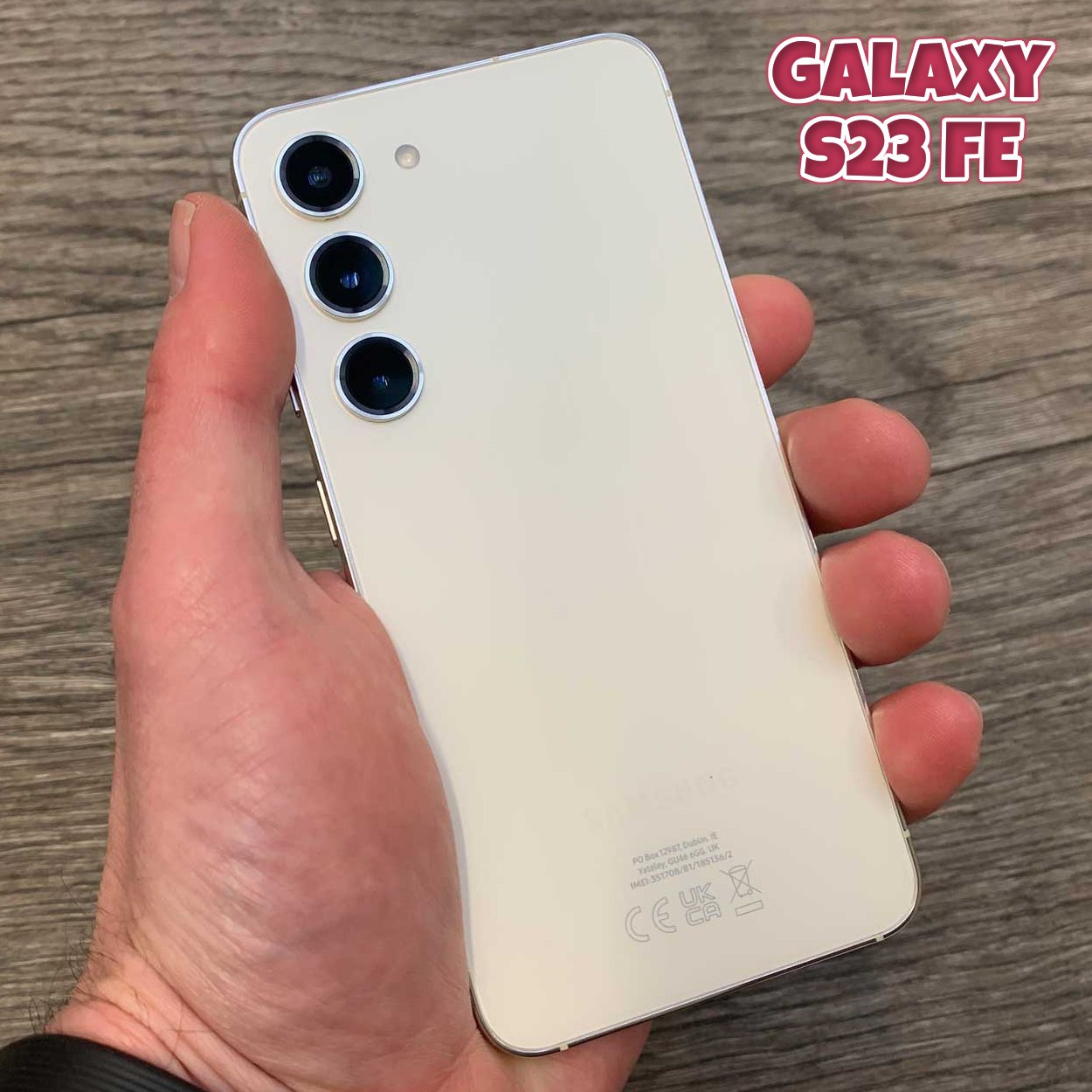 Samsung Galaxy S23 FE 5G 128 GB Câmera Tripla Traseira na Amazon