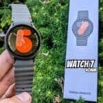 Samsung Galaxy Watch7 Smartwatch 40mm Bluetooth, Galaxy AI, Tela em Cristal de Safira, GPS de Dupla Frequência, Monitoramento avançado de saúde, sono e de coração, Processador de 3nm - Verde na Amazon