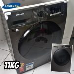 Samsung Lavadora de Roupas Digital Inverter Porta Black WW11T Inox 11kg 110V na Amazon