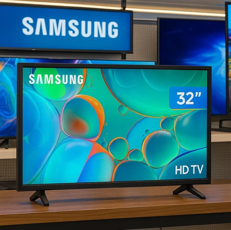 Samsung Smart TV 32″ HD H5000F 2025 na Amazon