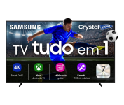 Samsung Smart TV 50″ Crystal UHD 4K U8100F 2025 na Amazon