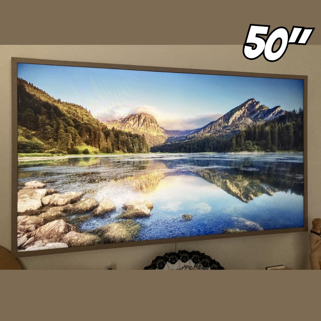 Samsung Smart TV 50 polegadas QLED The Frame LS03D – Tela Matte na Amazon