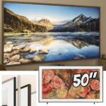 Samsung Smart TV 50 polegadas QLED The Frame LS03D – Tela Matte na Amazon