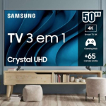 Samsung Smart TV 50″ UHD 4K 50DU7700 – Processador Crystal 4K, Gaming Hub na Amazon
