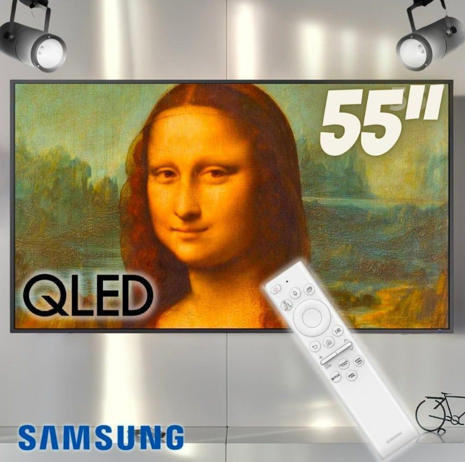 Samsung Smart Tv 55 Polegadas Qled 4k The Frame 2022 Ls03b na Americanas