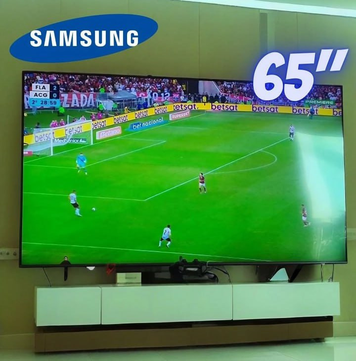 Samsung Smart TV 65″ QLED 4K 65Q60D – Tecnologia de Pontos Quânticos, Design AirSlim, Gaming Hub na Amazon