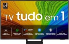 Samsung Smart TV 65″ QLED 4K 65Q70D – Tecnologia de Pontos Quânticos, Upscaling 4K AI, Painel até 120Hz na Amazon