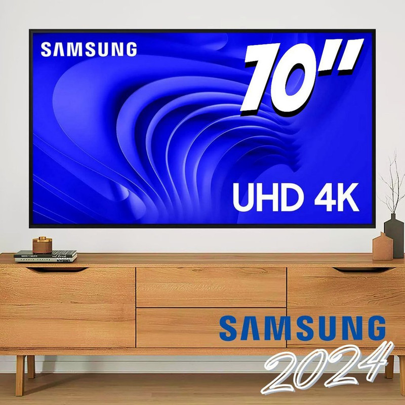 Samsung Smart TV 70″ UHD 4K 70DU7700 – Processador Crystal 4K, Gaming Hub na Amazon