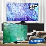Samsung Smart TV Neo QLED 55" 4K UHD QN85C - Alexa built in, Mini Led, Processador com IA, Preto Titan na Amazon