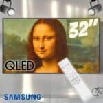 Samsung Smart TV QLED 32" Full HD QN32LS03C - Gaming Hub, Tela Matte, Modo Arte, Suporte de parede incluso na Amazon