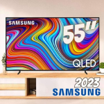 Samsung Smart TV QLED 55″ 4K UHD Q60C – Alexa built in, Modo Game, Tela sem limites na Amazon