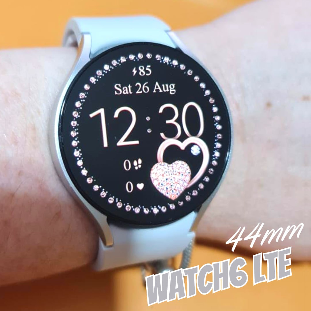 Samsung Smartwatch Galaxy Watch6 LTE 44mm Tela Super AMOLED de 1.47″ Prata na Amazon