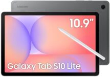 Samsung Tablet Galaxy Tab S10 Lite WiFi, 256GB, 8GB RAM, Tela 10.9″, S Pen e Capa Smartbook Cover Inclusas na Amazon