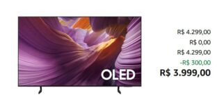 Samsung Vision AI TV 55″ OLED 4K S85F 2025 na Amazon