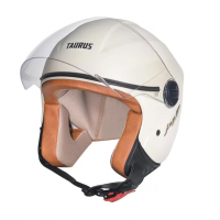 San Marino Capacete Aberto Joy 23 By Taurus Bege Couro Adulto Unissex - Motociclismo na Amazon
