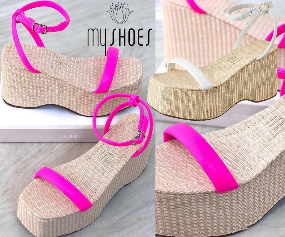 Sandália My shoes, My shoes, feminino na Amazon
