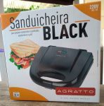 SANDUICHEIRA AGRATTO BLACK SA 02 220V 750W, Agratto, 4183, Preto na Amazon
