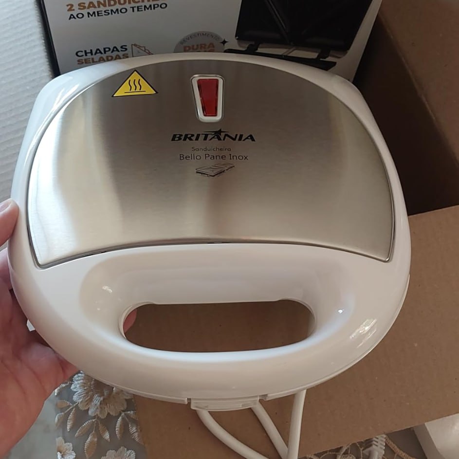 Sanduicheira Bello Pane BRITANIA PORTATEIS IMPORTADOS na Amazon