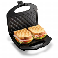 Sanduicheira Brunch Time 2 Em 1 Elgin Sanduicheira E Grill Antiaderente Preta 110V na Amazon