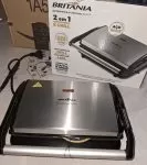 Sanduicheira e Grill Britânia BGR27I Press 2 em 1 850W 220V na Amazon