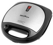 Sanduicheira e grill, Crome inox, Preto, 110V, Britânia na Amazon