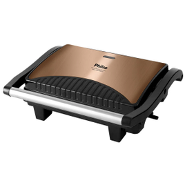 Sanduicheira e Grill Philco PGR23G Press Maxx Gold 127V na C&A