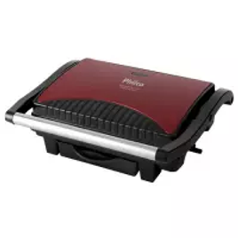 Sanduicheira e Grill Philco Press Inox Red na Americanas