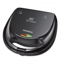 Sanduicheira Fast Grill E Sandwich, Mondial, Preto, 750W, 110V - S-12 na Amazon