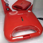 Sanduicheira Grill Amvox Vermelha 750W AMS 370 na Magazine Luiza