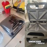 Sanduicheira Lunch Time Elgin para 2 sanduíches 800W 110V na Amazon