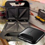 Sanduicheira Lunch Time Elgin para 2 sanduíches 800W na Amazon