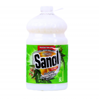 Sanol Desinfetante Líquido Para Uso Geral Eucalipto 5 Litros Branco na Amazon