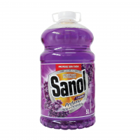 Sanol Desinfetante Líquido Para Uso Geral Lavanda 5 Litros Roxo na Amazon