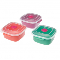Sanremo - Conjunto Com 3 Potes Plásticos Herméticos, Linha Vac Freezer na Amazon