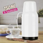 Sanremo – Garrafa Térmica Plástica Gostar de 750ml, Linha Termic na Amazon