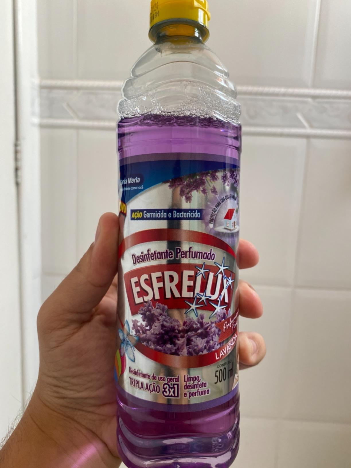 SANTA MARIA Desinfetante Esfrelux Lavanda 500Ml na Amazon
