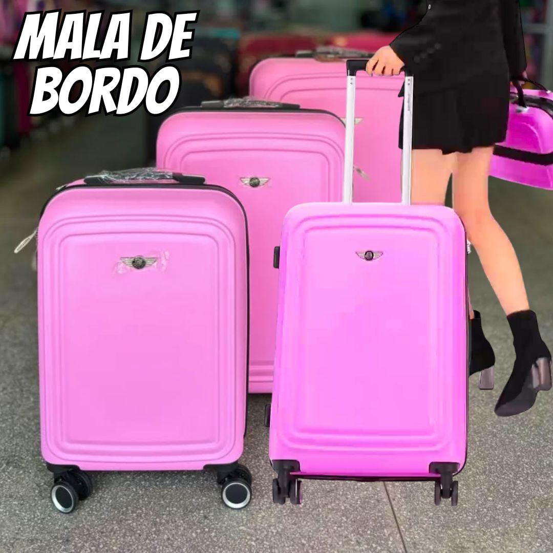 SANTINO, Mala de Bordo Panteão Rígida 360° Santino P- ASDV502P Cor: Pink na Amazon