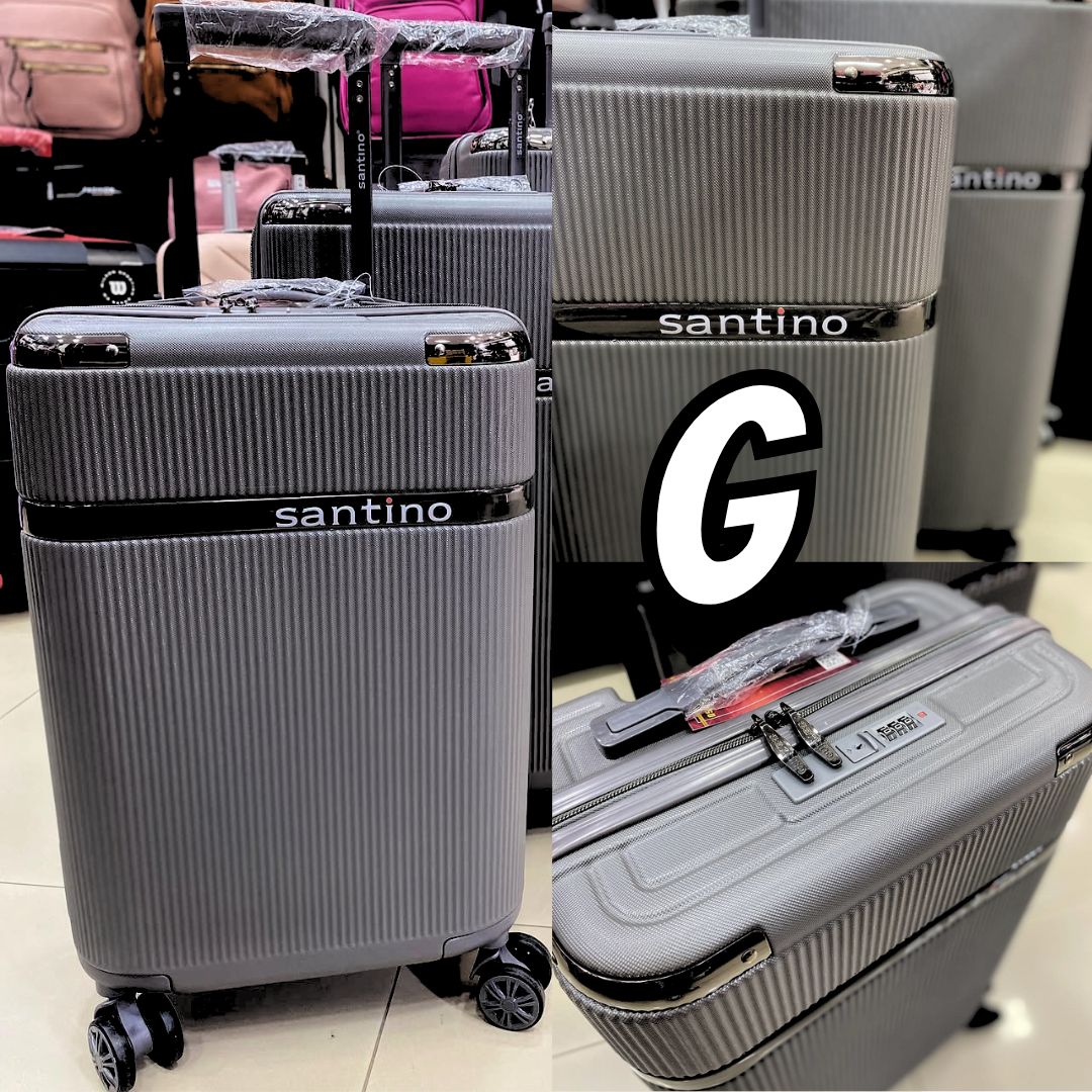 SANTINO, Mala de Viagem Versalhes Rígida 360° Santino G ASDV501G Cor: Preta na Amazon