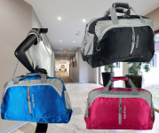 SANTINO, Sacola de Viagem Zimbros Poliéster Santino – SAS23U Cor: Azul na Amazon