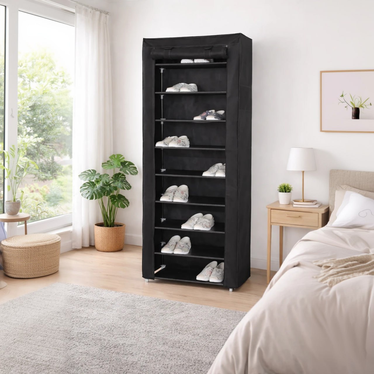 Sapateira Organizador Multiuso Dobrável 9 Prateleiras SAP-002 Otello na Amazon