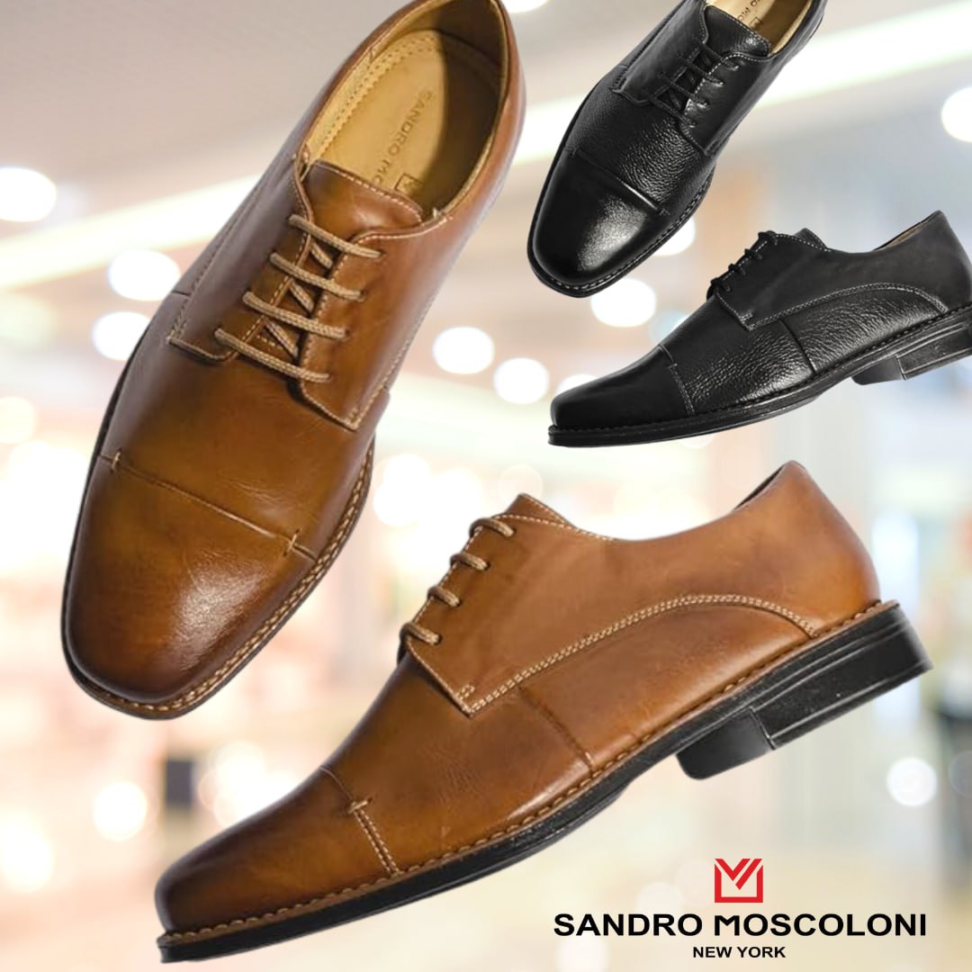 Sapato Social Masculino Derby Sandro Moscoloni Rafael na Amazon