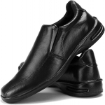 Sapato Social Ortopédico Calce Fácil Em Couro Sintético SapatoFran na Amazon