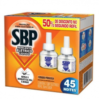 SBP Repelente Elétrico Líquido 45 Noites 50% 2ª Unidade 35Ml na Amazon