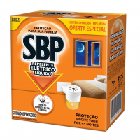 SBP Repelente Elétrico Líquido 45 Noites Novo Aparelho + Refil na Amazon