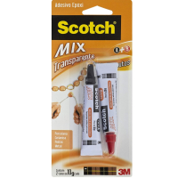 Scotch, 3M, Adesivo Epóxi, Mix Transparente, 2 Tubos De 10g Cada na Amazon