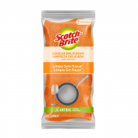 Scotch-Brite, 3M, Esponja Para Louças Delicadas, 03 Unidades - Laranja na Amazon