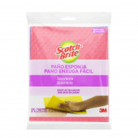 Scotch-Brite, 3M, Pano Enxuga Fácil na Amazon